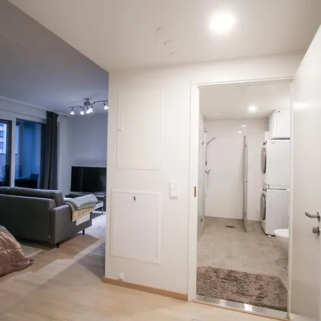 New And Stylish By The Sea In Jatkasaari, Parking And Balcony *